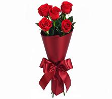 Букет 5 Красных роз Эдлесс Лав в Макушино