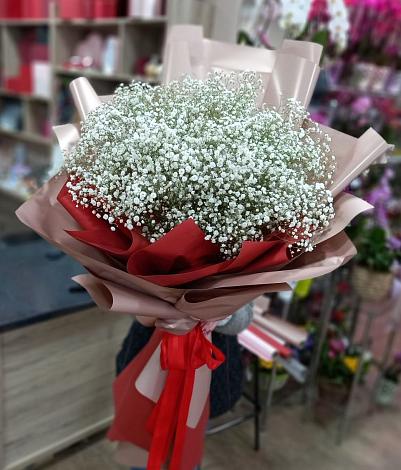 Букет цветов из: Гипсофила в Макушино