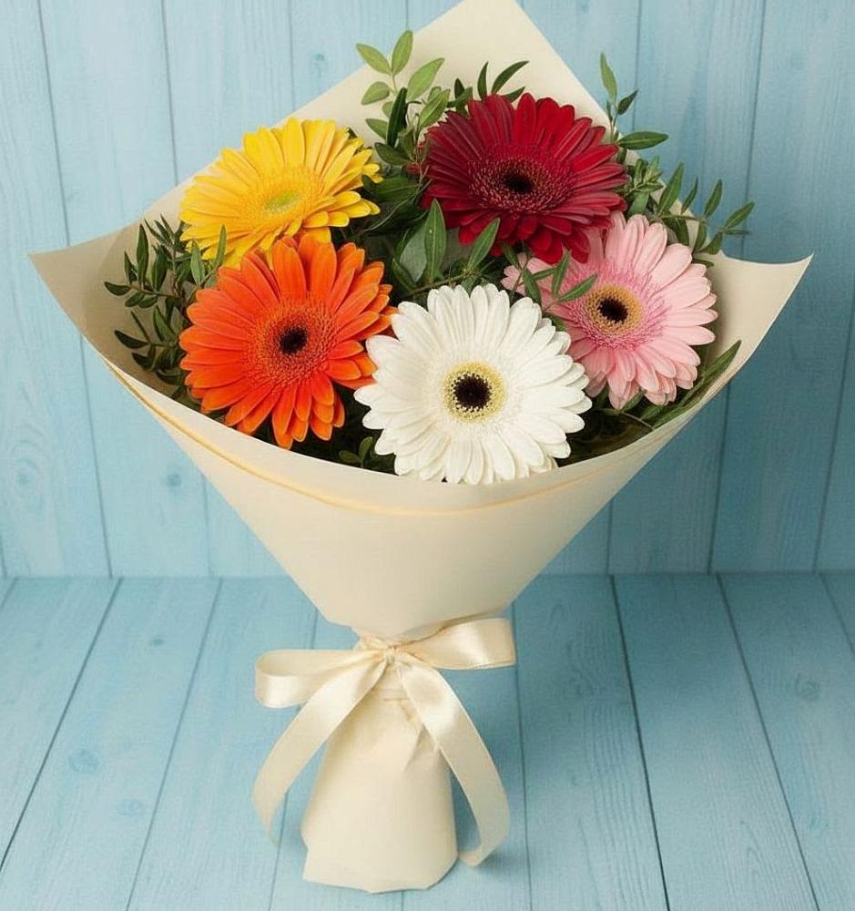 Букет цветов из: Герберы в Макушино