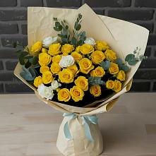 Букет цветов из:  Розы #REPLACE_PRED# Макушино