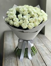 Букет 35 Белых роз в Макушино