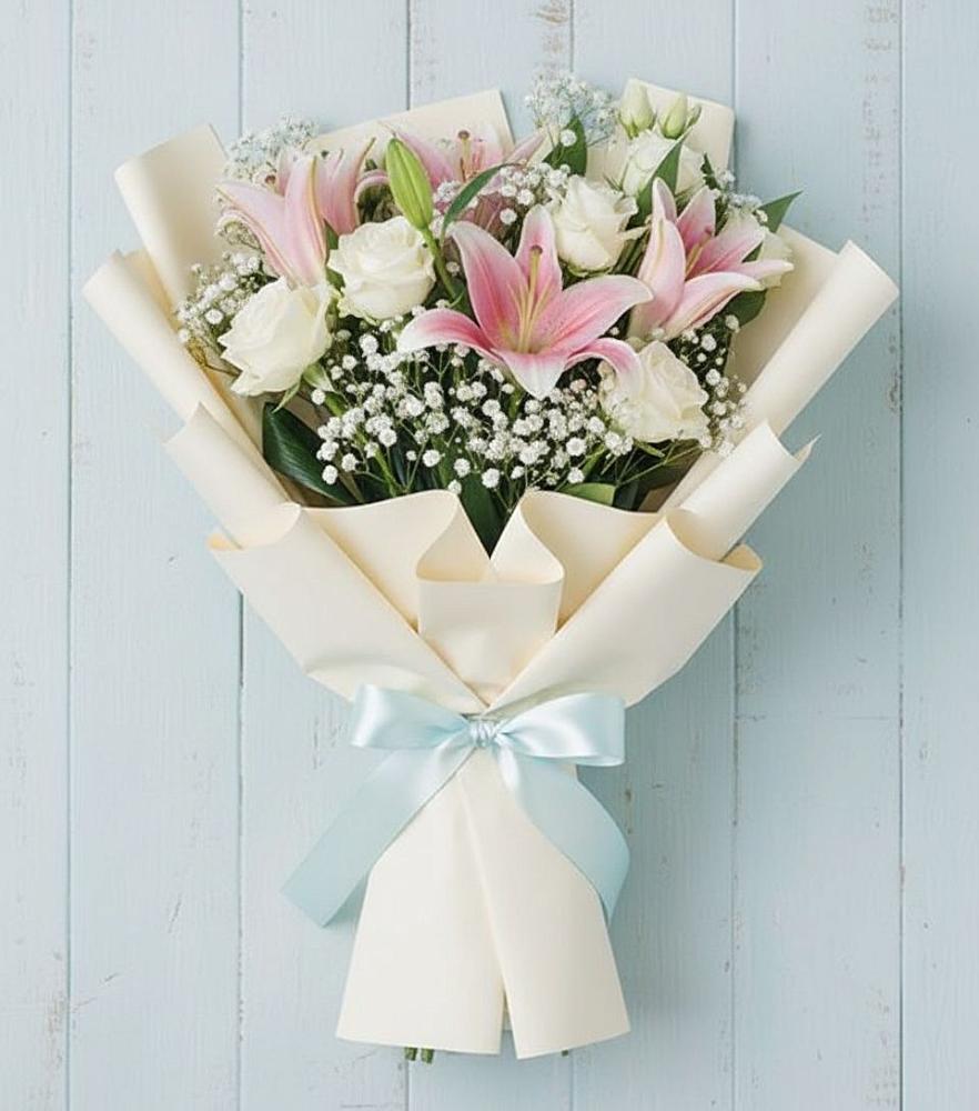 Букет цветов из: Лилии в Макушино