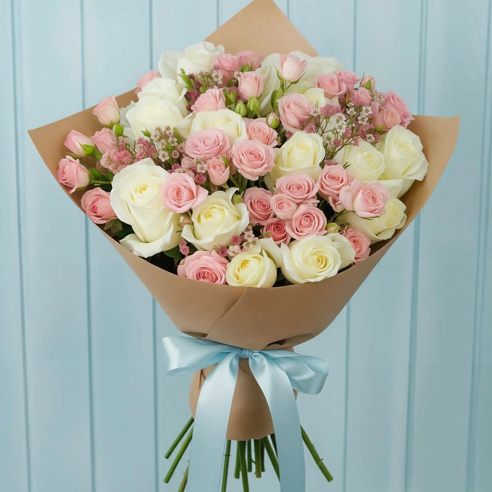 Букет цветов из: Розы в Макушино