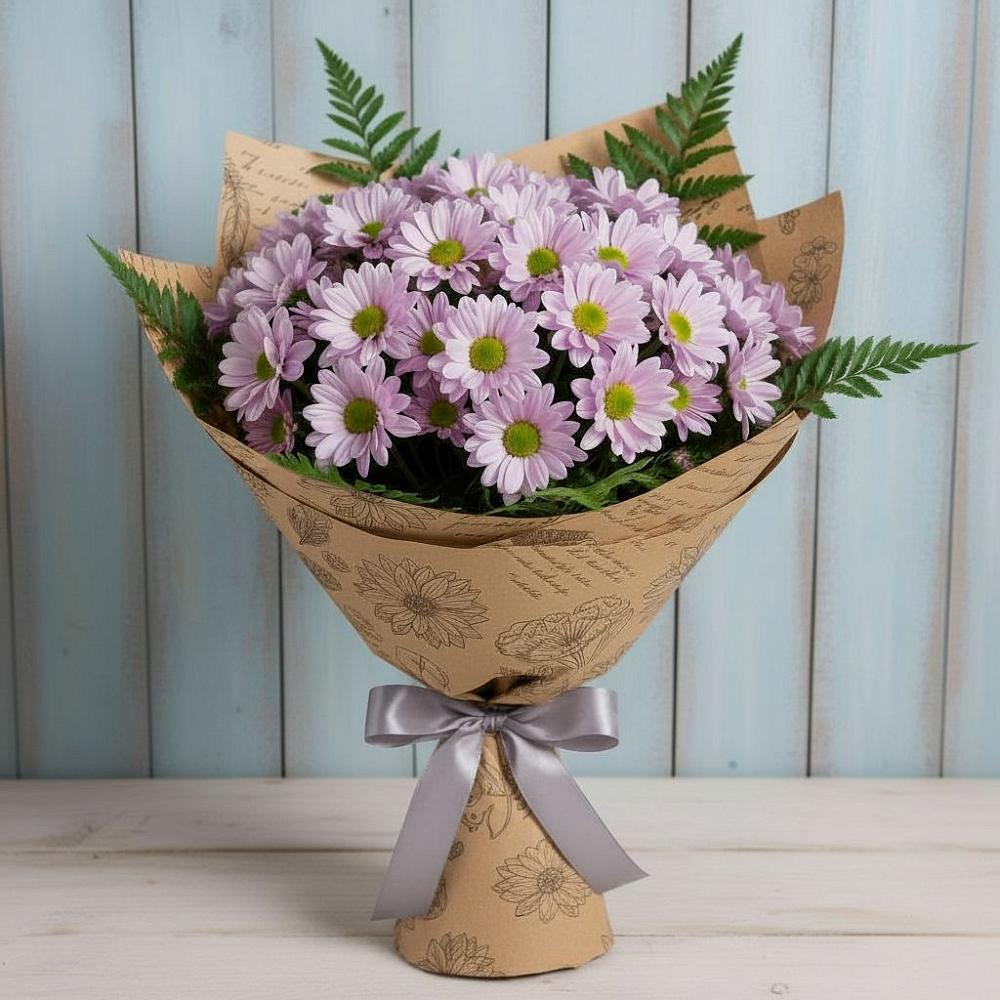 Букет цветов из: Хризантемы в Макушино