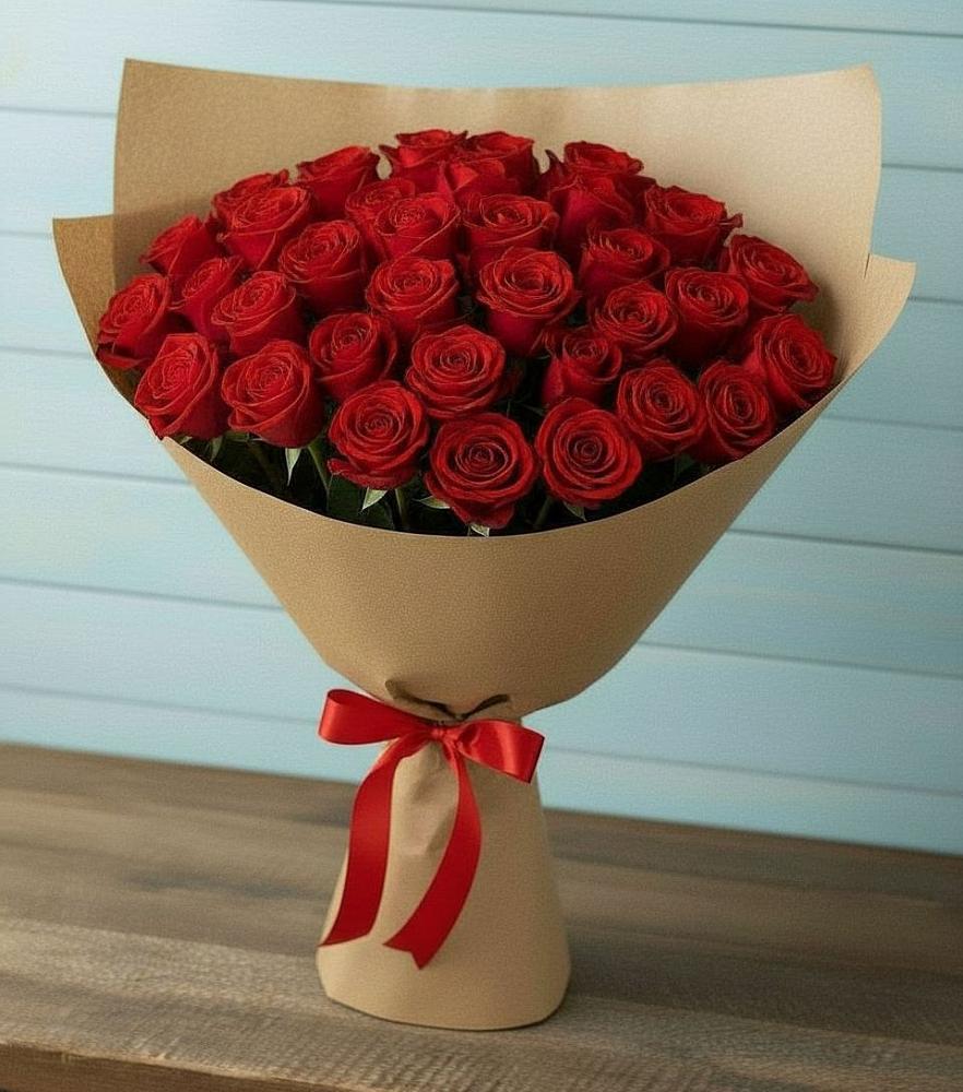 Букет Красные розы Милано в Макушино