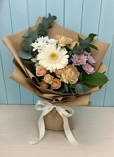 Букет цветов из:  Герберы и Хризантемы в Макушино