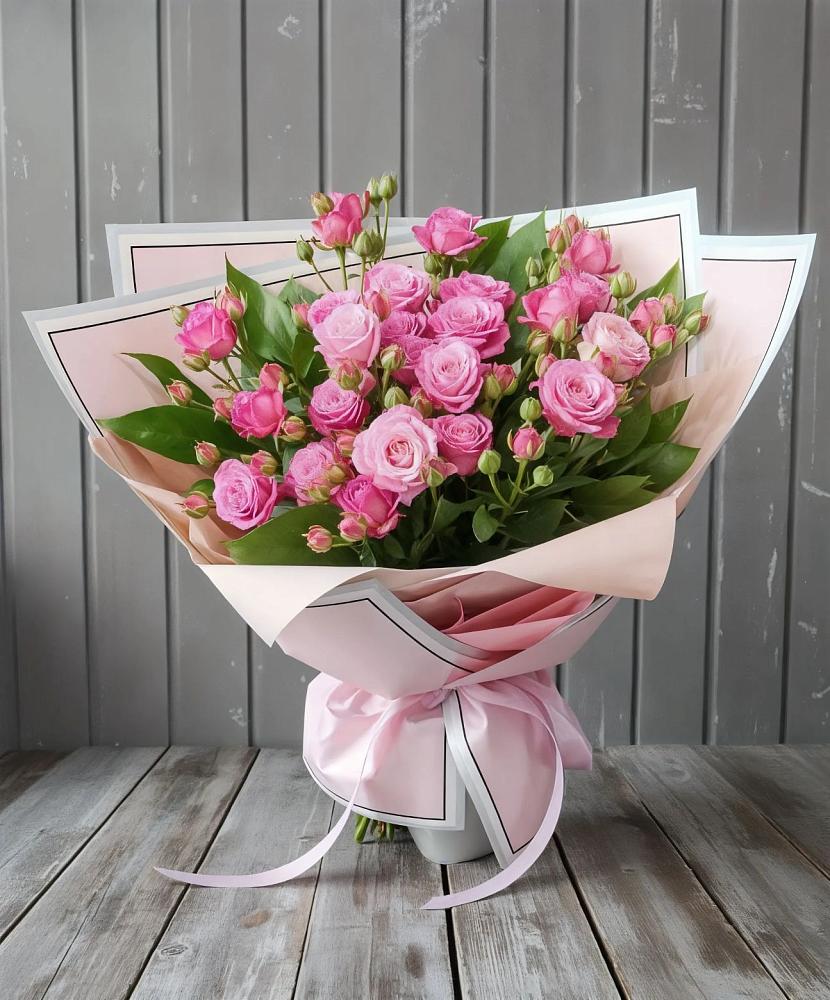 Букет Розовый кустик в Макушино