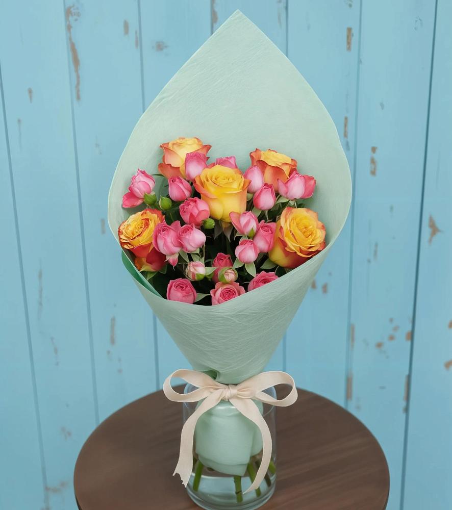 Букет цветов из: Розы в Макушино