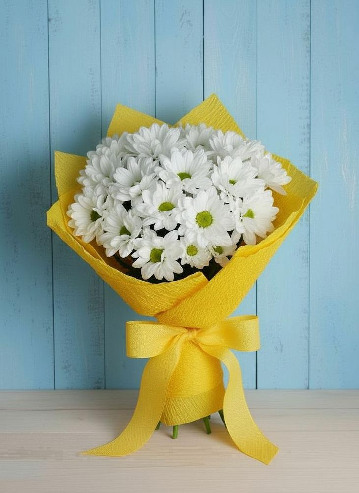 Букет цветов из: Хризантемы в Макушино