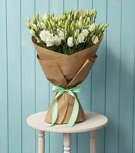 Букет цветов из:  Лизиантусы #REPLACE_PRED# Макушино