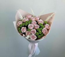 Букет цветов из:  Розы и Хризантемы в Макушино