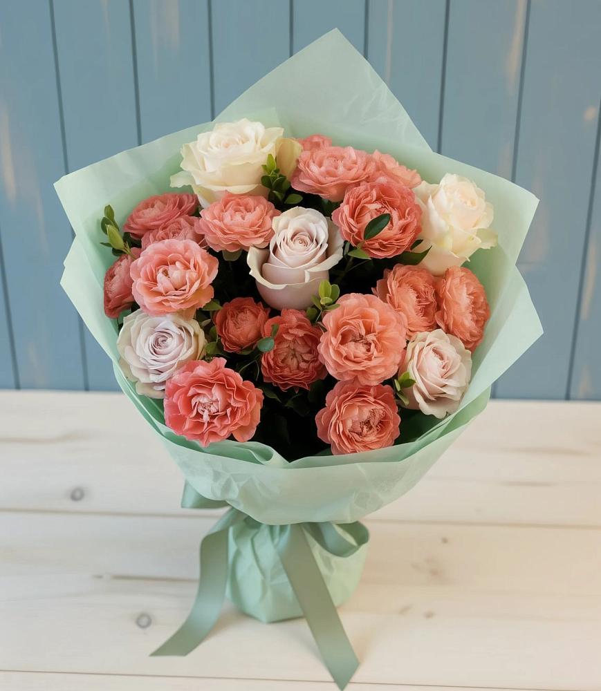 Букет цветов из: Розы в Макушино