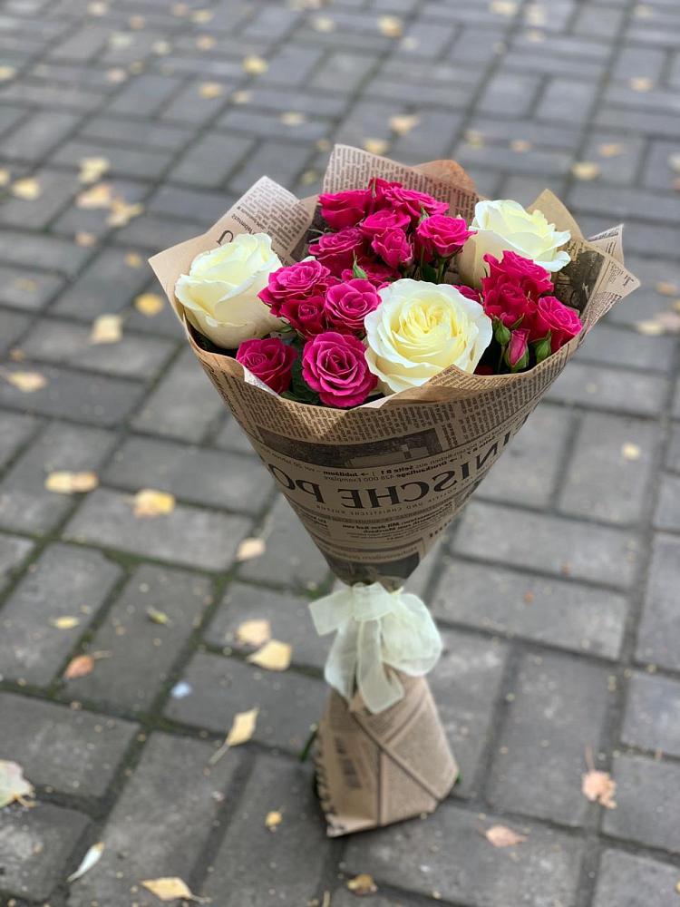 Букет цветов из: Розы в Макушино